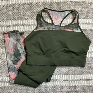 Green & Pink Workout Set